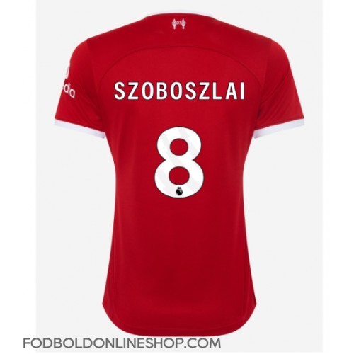 Liverpool Szoboszlai Dominik #8 Hjemmebanetrøje Dame 2023-24 Kortærmet